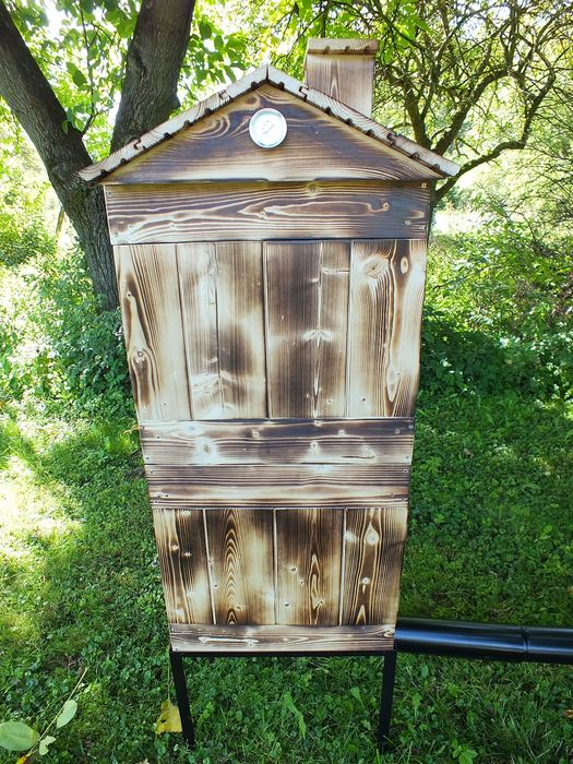 Wędzarnia Drewniana Ogrodowa Opalana Impregnowana