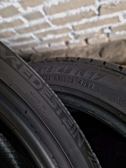 215/45r17 Vredestein | 2023 | 8mm | Made in Hungary | Преміум шини/Комплект/4шт | Як нові, ідеальний стан, без пошкоджень, без ремонтів, без дефектів