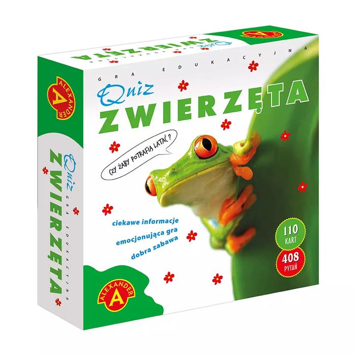 Quiz Zwierzęta. Alexander. Nowy Produkt