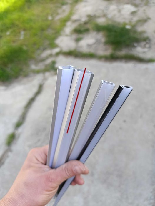 Профиль для Led ленты Врезной, Накладной, Светодиодная лента 5050, 12v