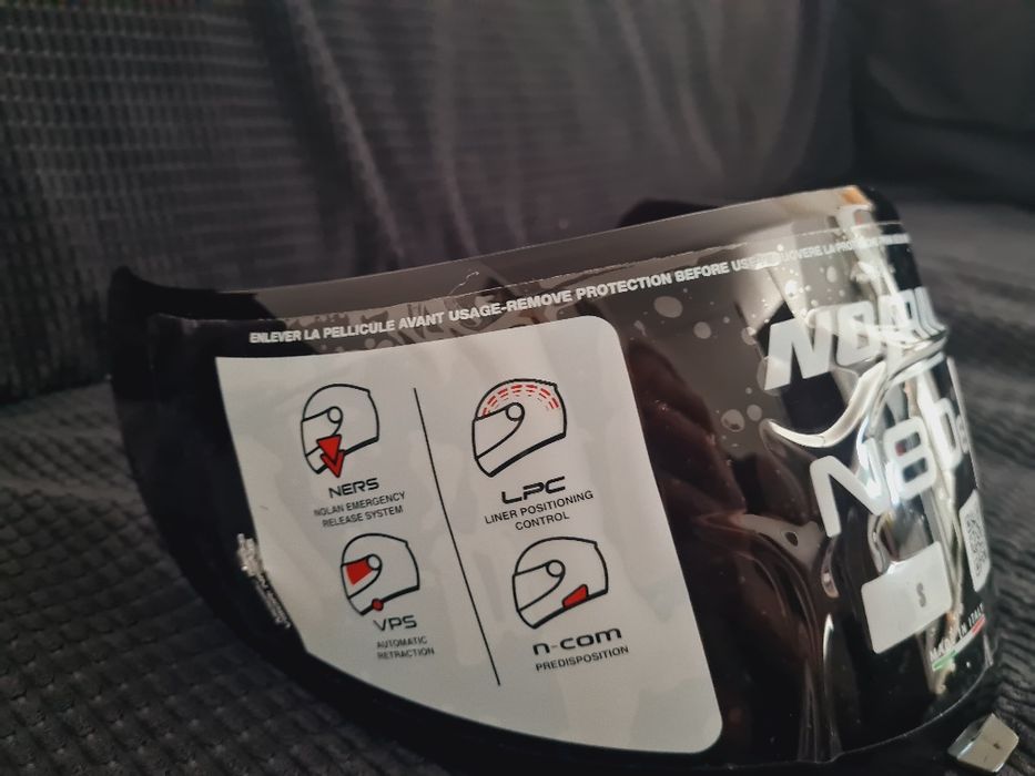 Viseira fumada capacete Nolan
