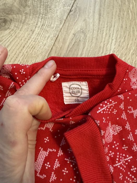 Zestaw ubranek światecznych rozmiar 68