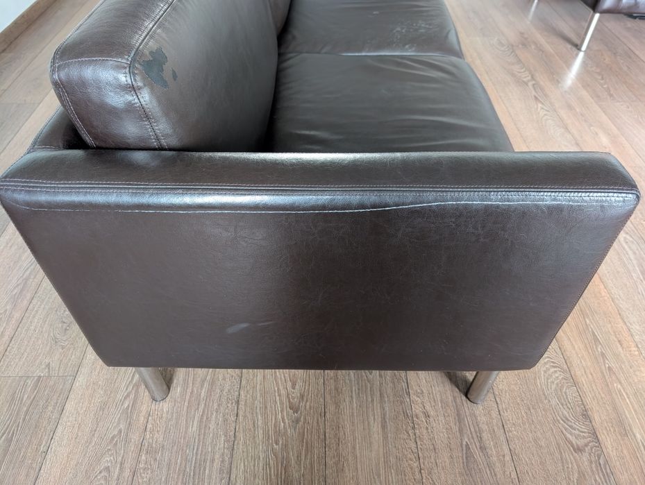 Sofa skórzana Ikea Sater