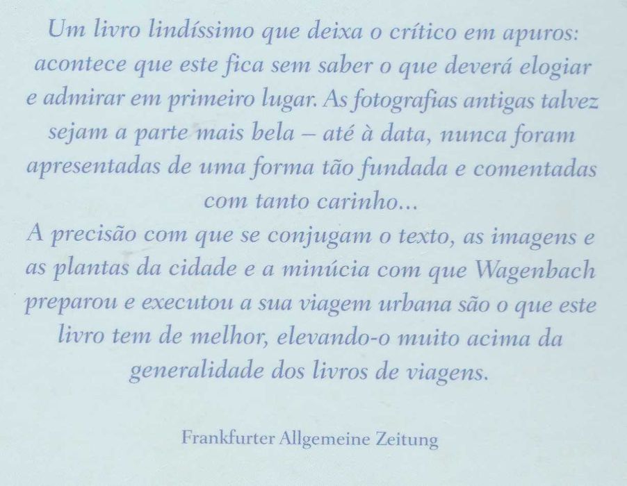 Livro de Viagem: A Praga de Franz Kafka de Klaus Wagenbach [Portes Grátis]