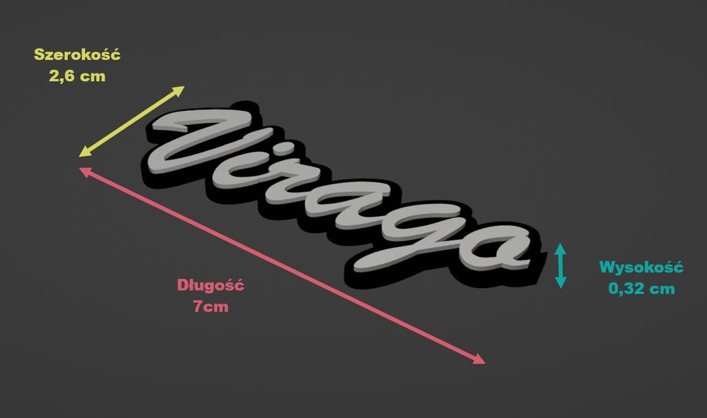 Brelok Yamaha Virago – Druk 3D