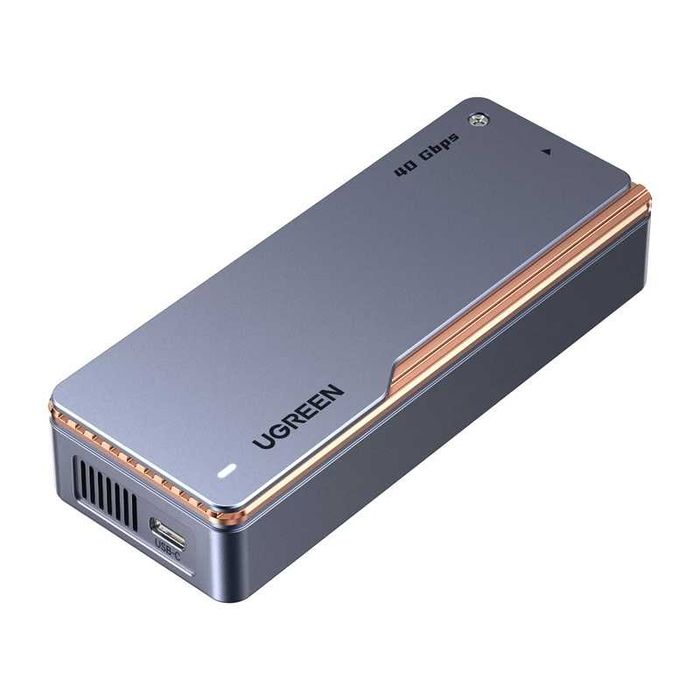 Ugreen D703 Obudowa na SSD M.2 NVMe USB4 40Gb/s Z Chłodzeniem Do 8TB