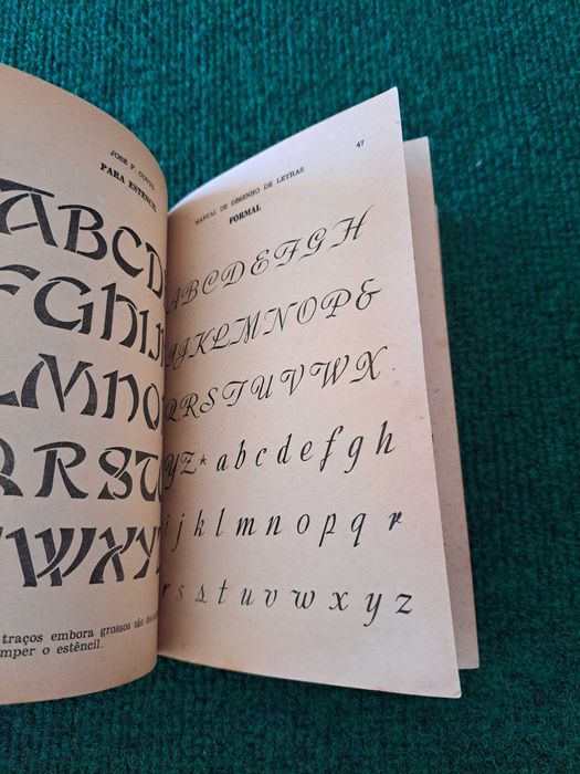 Manual de desenho de Letras - José F. Couto