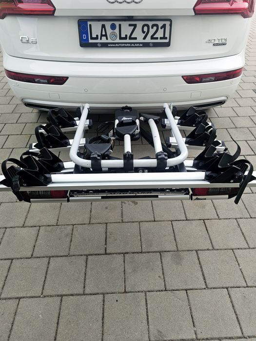 Bagażnik rowerowy Atera 3 +1 uchylny Możliwość wysyłki