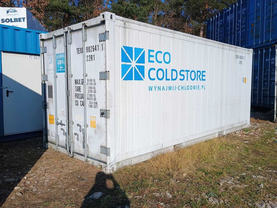 I Chłodnia 20'RF 40'HCRF na najem kontener chłodniczy - Poznań