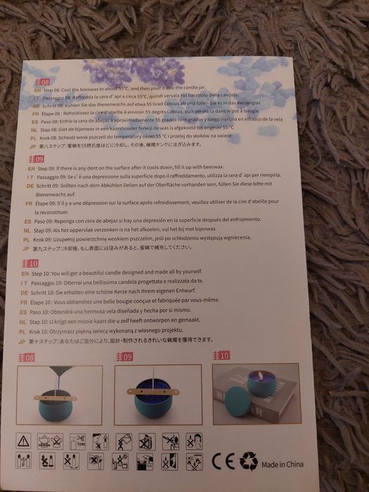 Набір для виготовлення свічок своїми руками