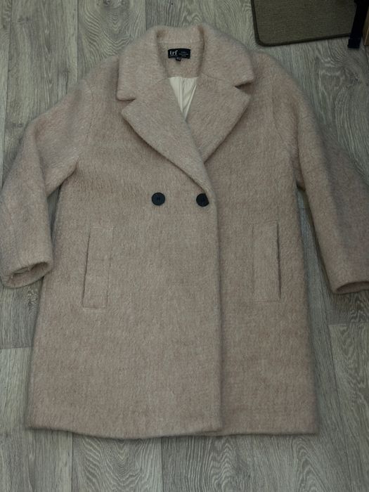 Пальто zara вовна жакет куртка