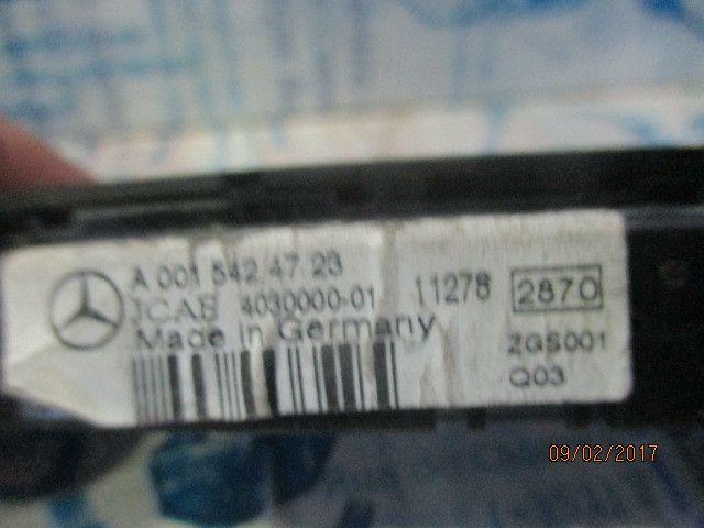 Indicador de sensores de estacionamento MERCEDES-BENZ Classe B (W245)