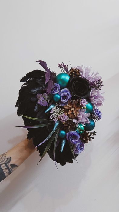 Świąteczna kompozycja na cmentarz