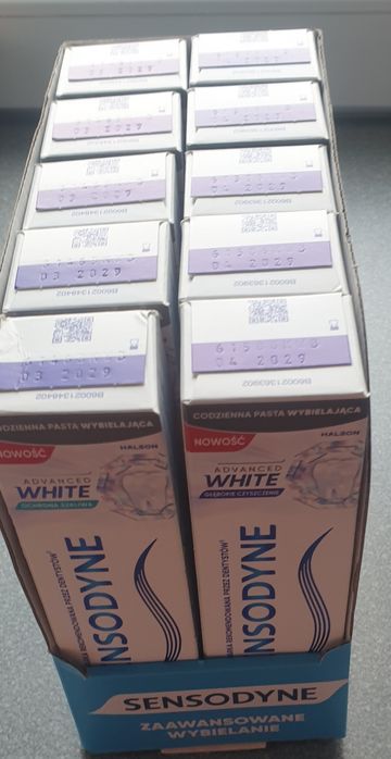 Pasta do zębów Sensodyne 10szt