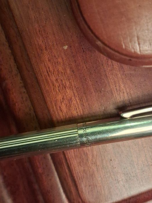 Caneta esferográfica S.T. Dupont prata 925