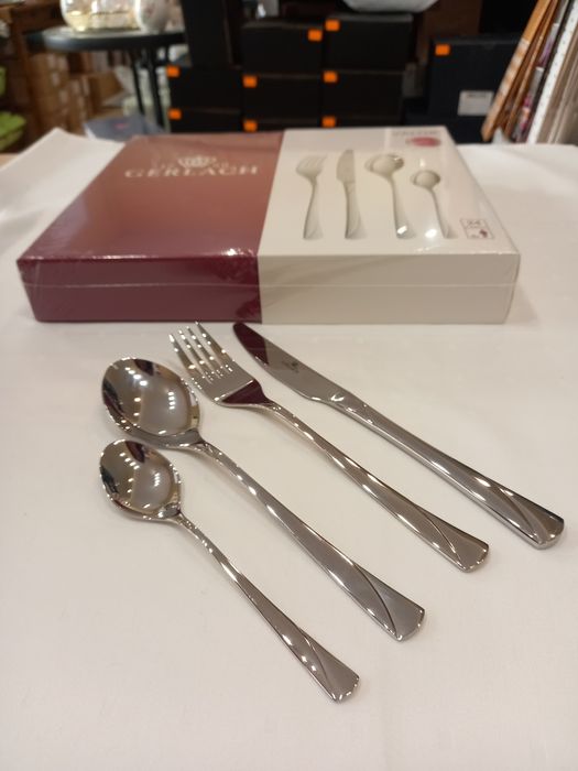 Zestaw sztućców Valor 24 szt. połysk Gerlach