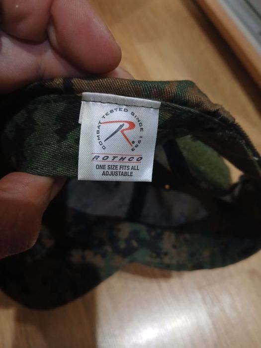 Кепка тактическая морский пехоты США usmc digital woodland rotcho