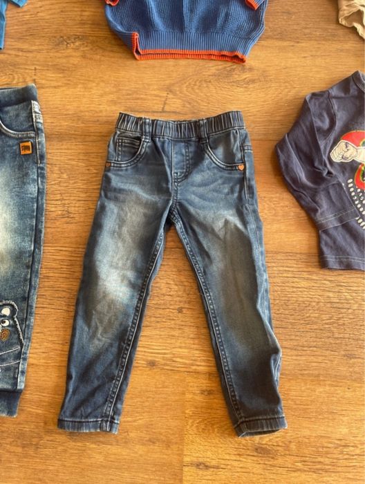 zestaw ubranek dla chłopca 86-98