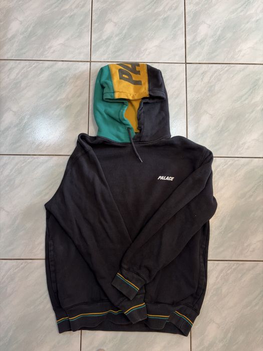 Palace flagin hoodie black M