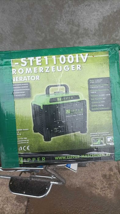 Інверторний генератор Zipper ZI-STE1100IV