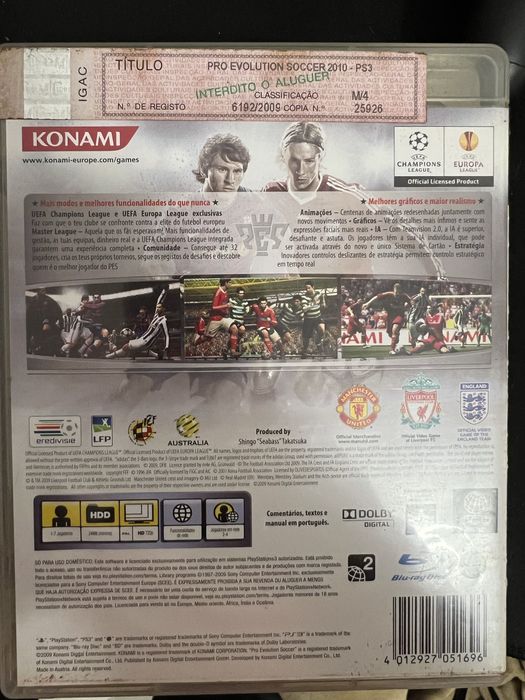 Pes 2010 para ps3