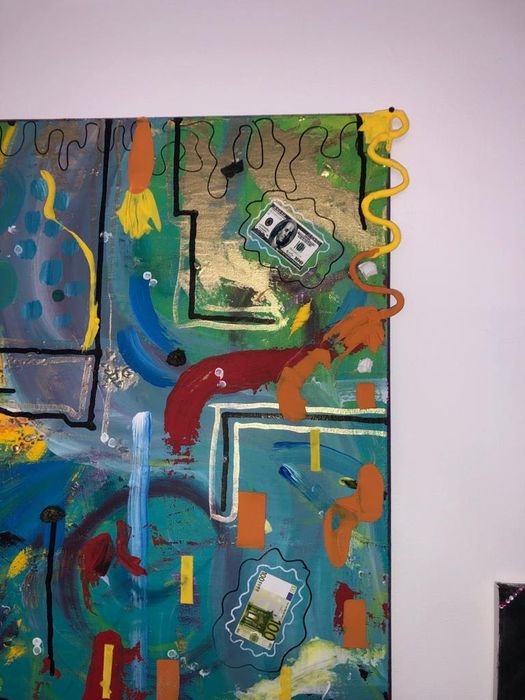 Pintura abstrata original