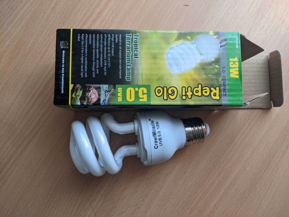 Лампа ультрафіолетова  Repti Glo 5.0 UVB 13W для тераріуму