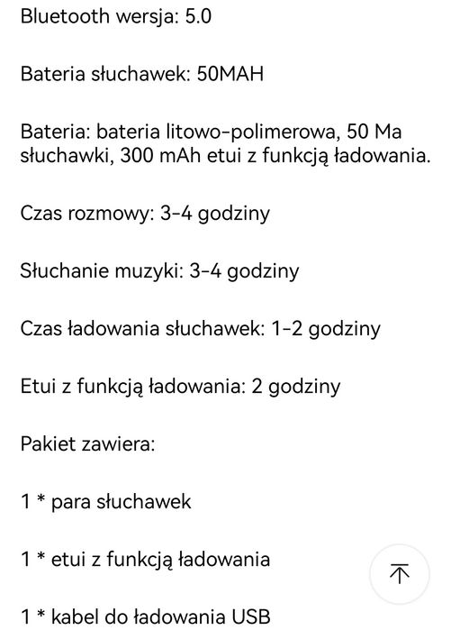 Słuchawka Bluetooth do telefonu