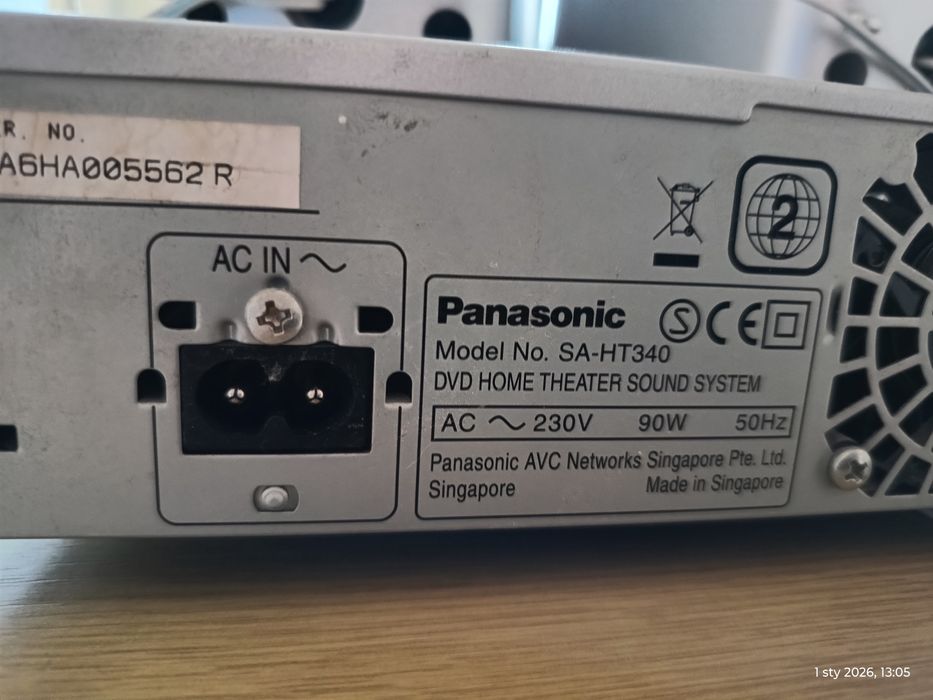 Kino domowe DVD Panasonic SC-HT340