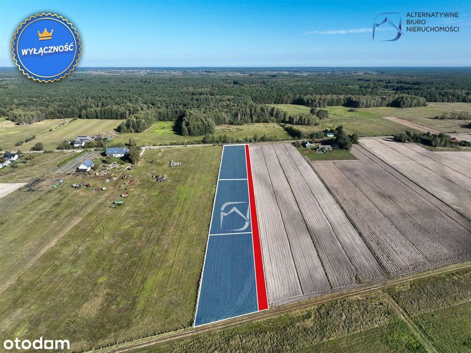 Działki w Lubowierzu na poj. łęczyńsko-włodawskim