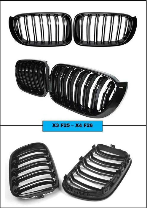 Capas espelho retrovisor BMW X3 F25, X4 F26, X5 F15, X6 F16