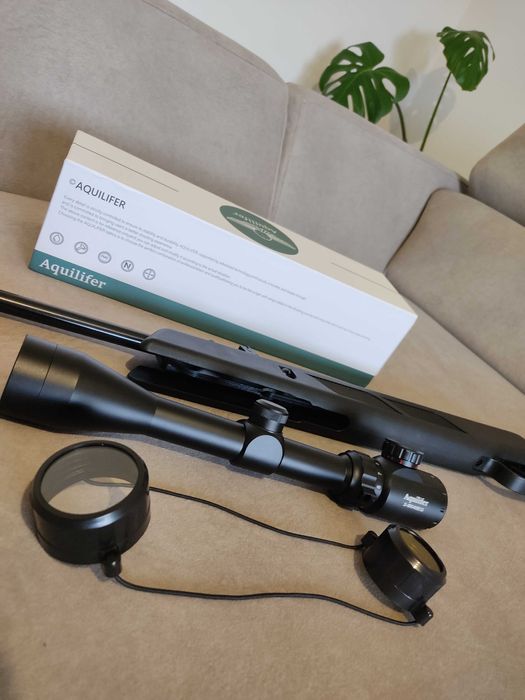 Carabina De Pressão Black Hawk 4.5 Gas Ram 70kg+Mira telescopica