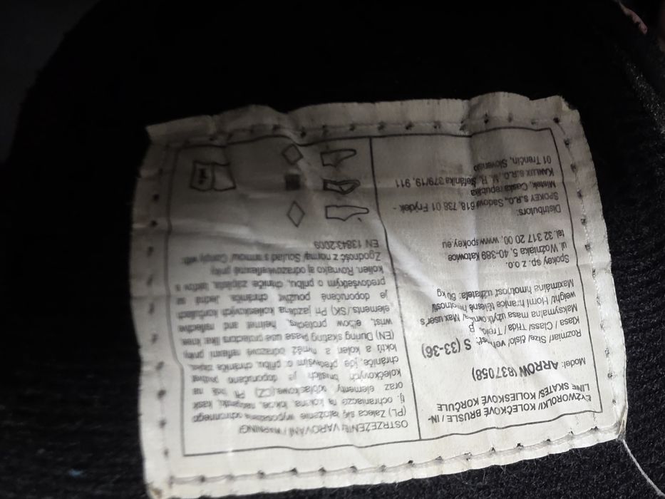 Rolki Spokey Arrow 33-36