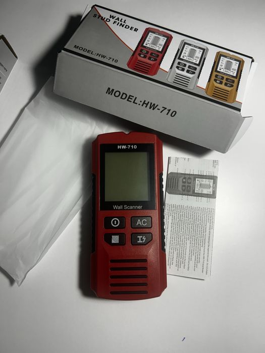 cyfrowy wykrywacz ścienny 6-w-1