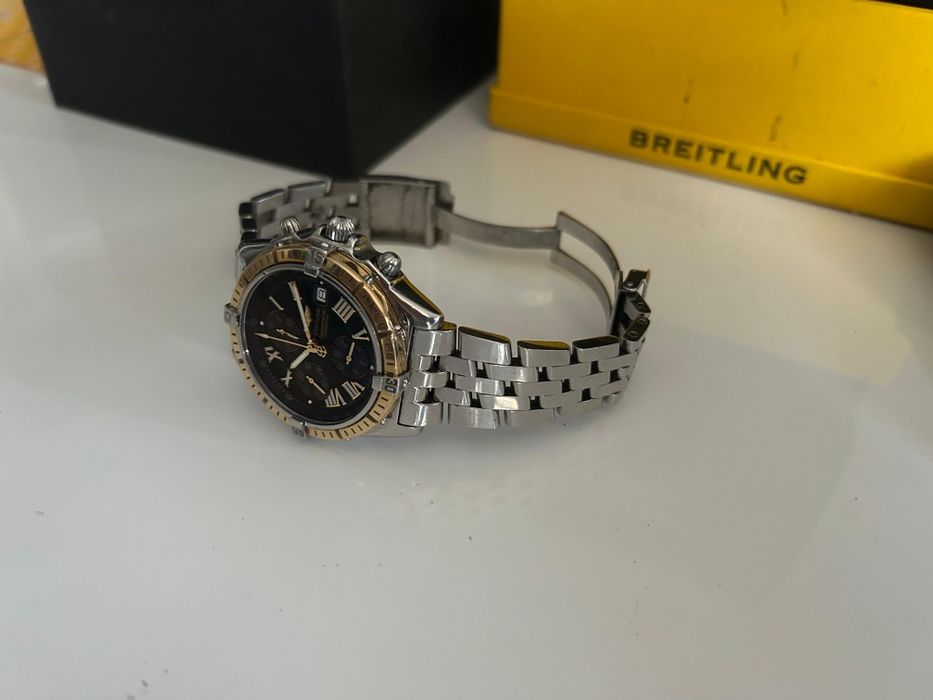 Breitling Crosswind Chronograph Steel & Gold - Full Set