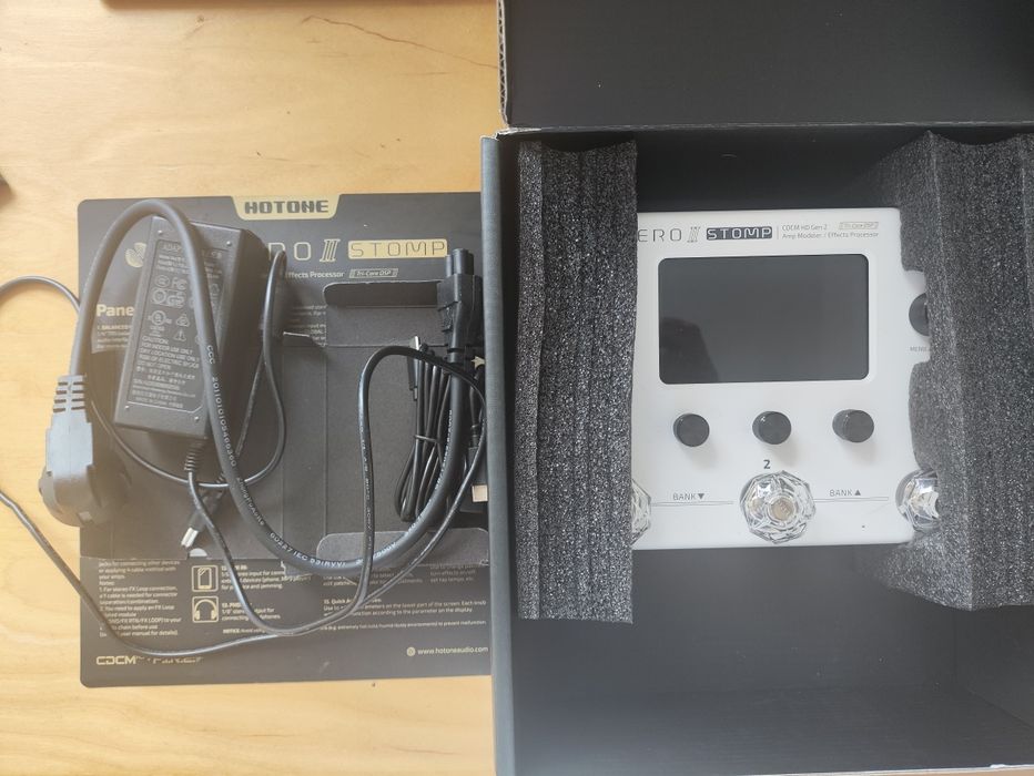 Hotone Ampero II Stomp - procesor gitarowy, multiefect.