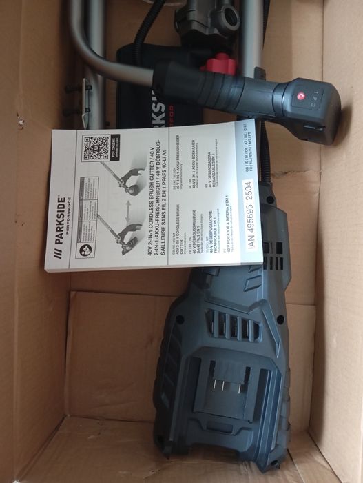 Roçadora a bateria 40V Parkside Performance