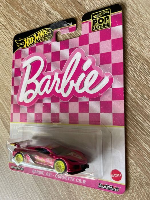 Hot Wheels Premium Barbie Corvette C8 C8.R