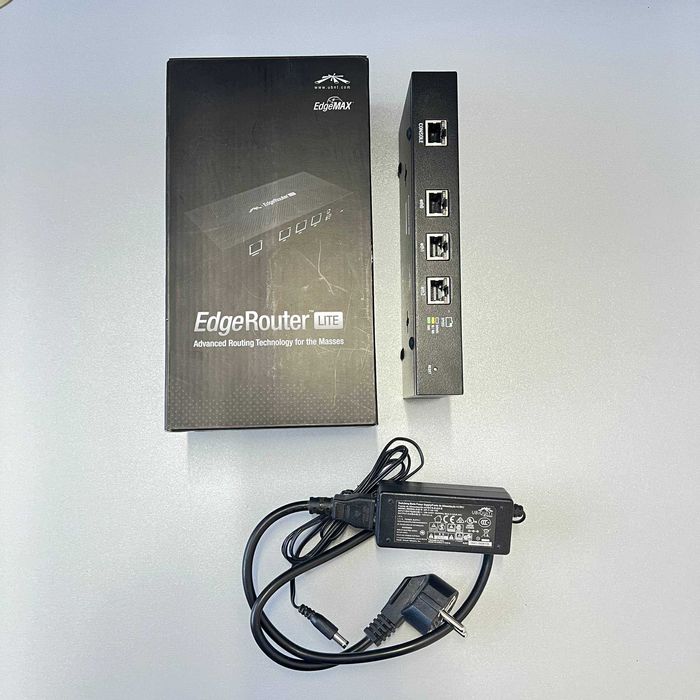 Ubiquiti EdgeRouter Lite ERLite-3, Gigabit маршрутизатор - 2 шт