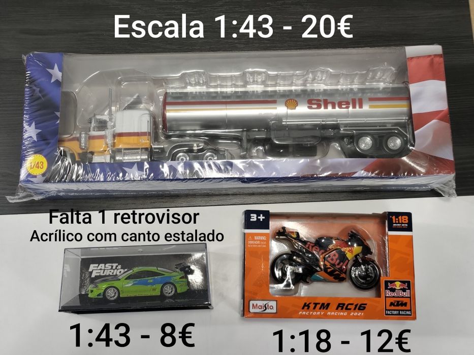 Miniaturas 1:43, 1:24 2 1:18 Variadas, altaya e Salvat