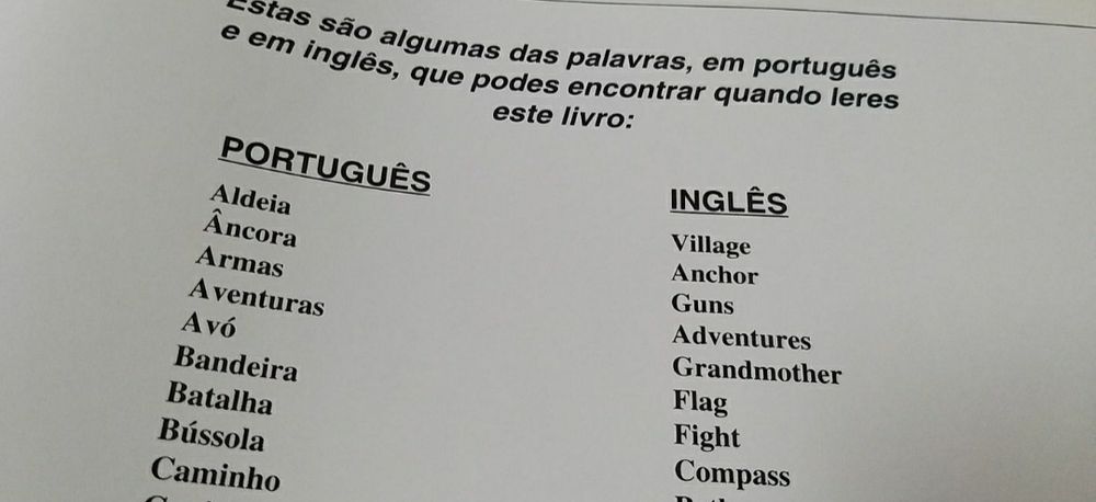 Pocahontas, edição bilingue.