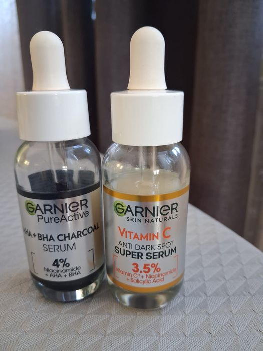 Zestaw kosmetyków serum Garnier