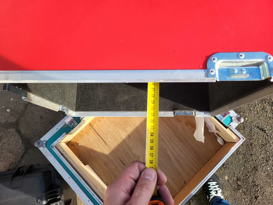 49x44x38 nakładka skrzynia Walizka case flightcase, kejs FAKTURA