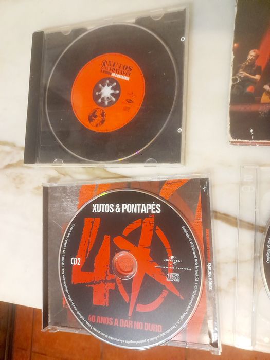 Conjunto Cds Xutos e Pontapés