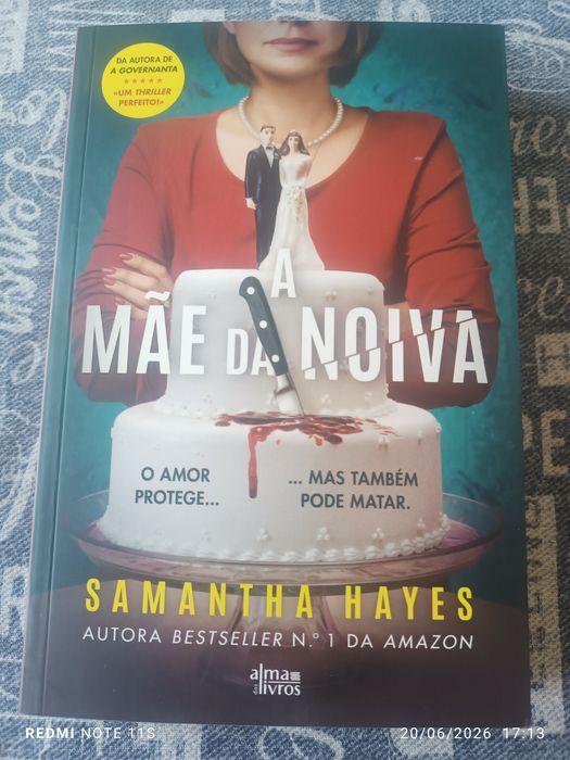 Livro novo de Samantha Hayes a Mãe da Noiva