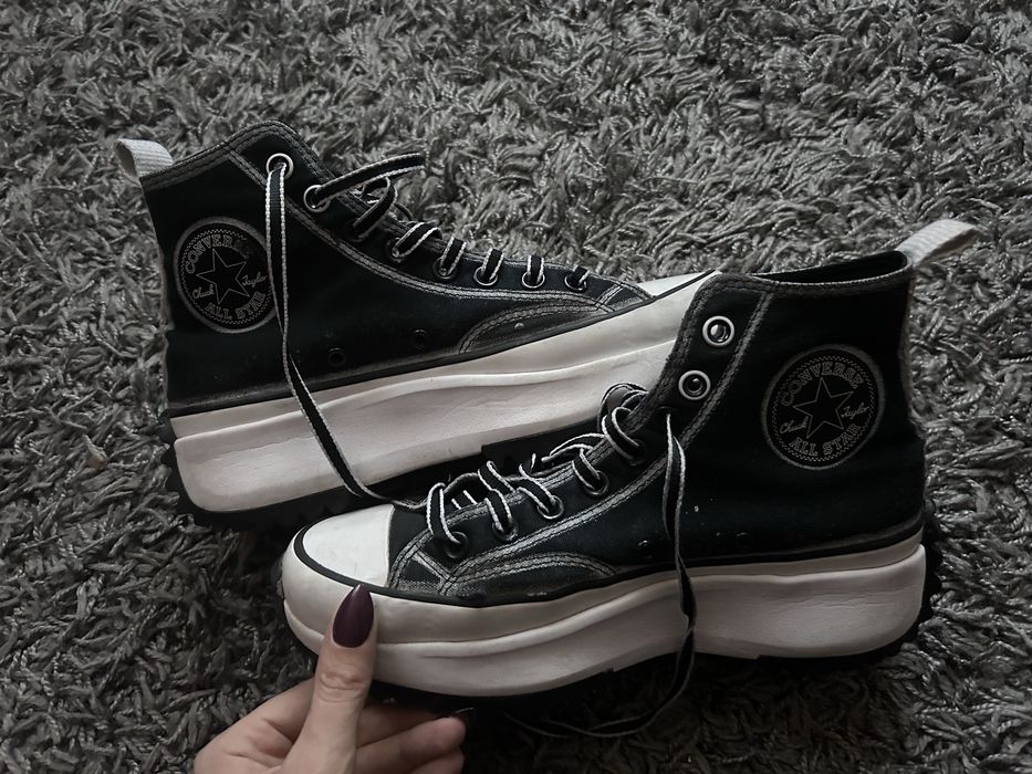 Converse trampki run star hike platform 40