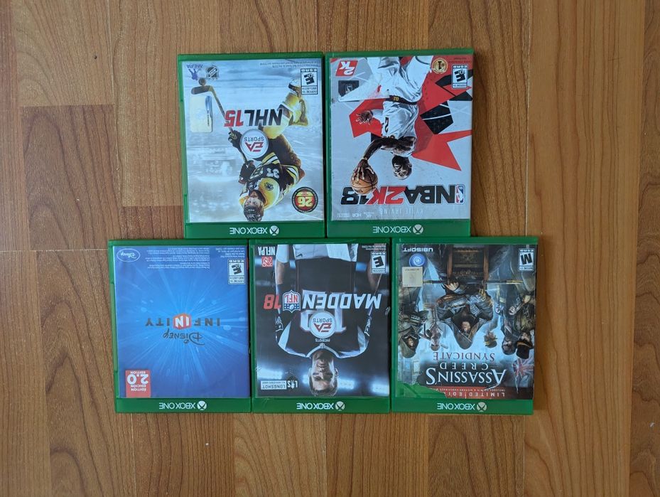 Ігри игры диски на Xbox one series X S Assassin's Creed Madden Disney