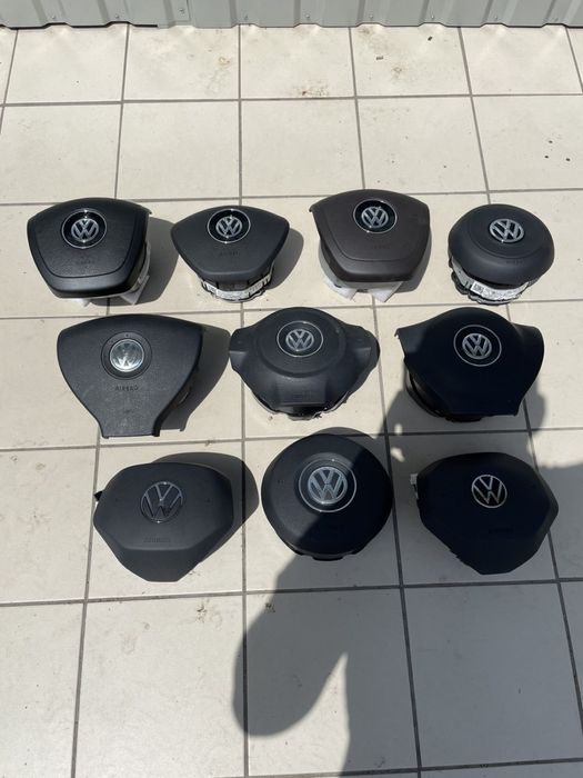 Заглушка подушка ремни Skoda Fabia Roomster крышка air bag руль Polo