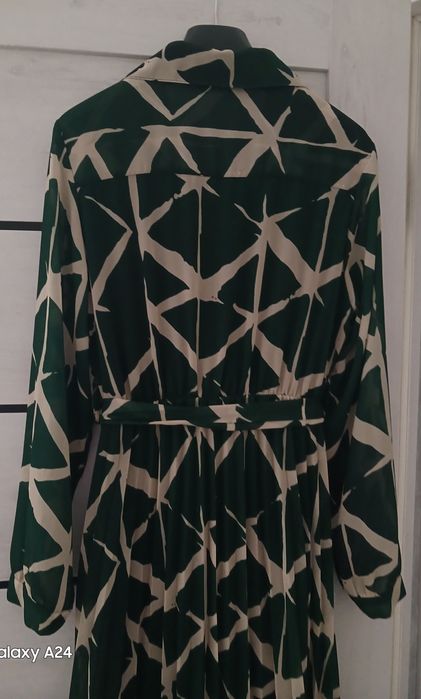 Сукня-плісе, платье, зелёное, зелене, плиссе