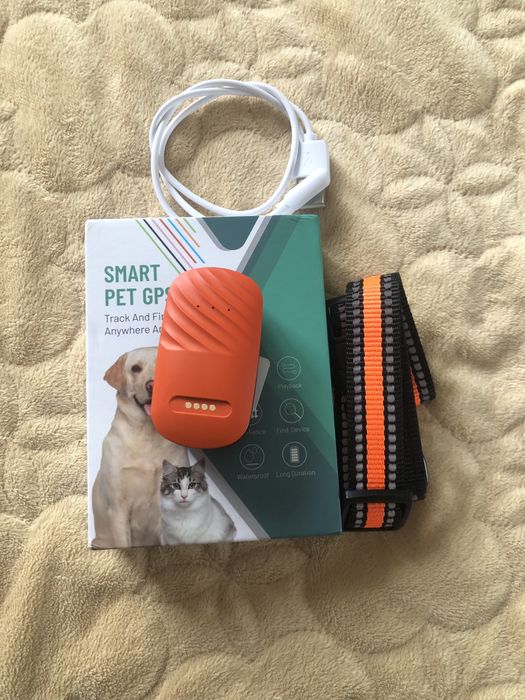Gps трекер для відстеження і безпеки тварин собаки кота котів